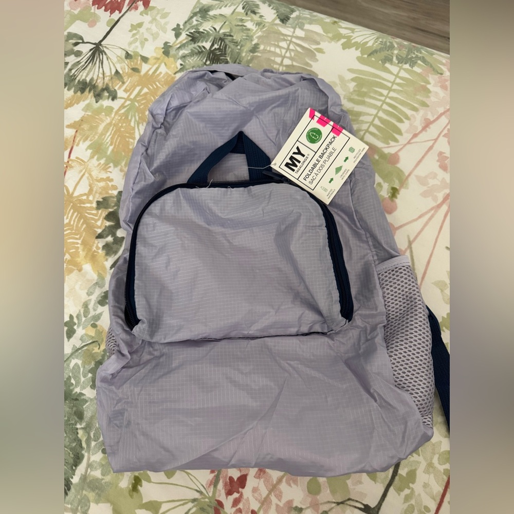 NWT My Tagalongs Foldable Backpack